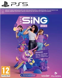 Ilustracja produktu Let's Sing 2024 + 2 Mikrofony PL (PS5)